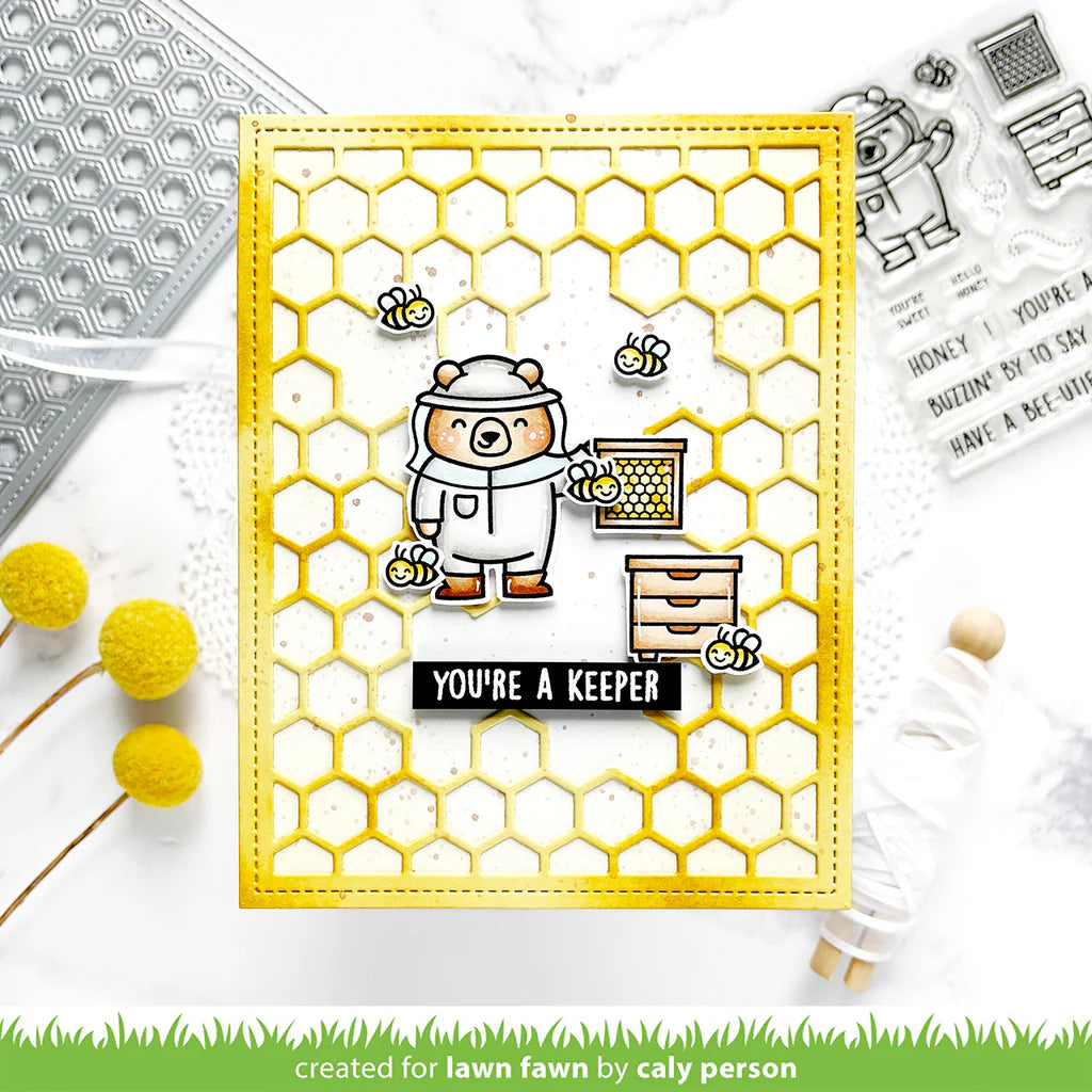 You're a keeper Stamps by Lawn Fawn